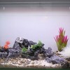 Unique Bargains Aquarium Terrariums Mountain for Fish Tank Landscape Decoration Green Gray 3.94" 1pcs - 2 of 4