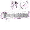 vidaXL Outdoor Dog Kennel with Roof 236.2"x78.7"x59.1" - 4 of 4