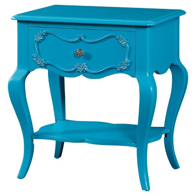 target blue nightstand