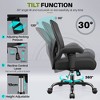 KERDOM Big and Tall Office Chair 500lbs Heavy Duty Ergonomic Mesh Desk Chair, Black - 3 of 4
