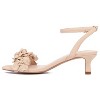 New York & Company Women's Gwendolyn Kitten Heel Sandal - 3 of 4