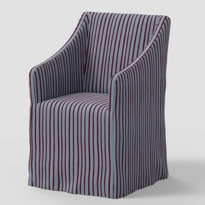 Sloped Arm Slipcovered Dining Chair - Threshold™ - 1 of 4