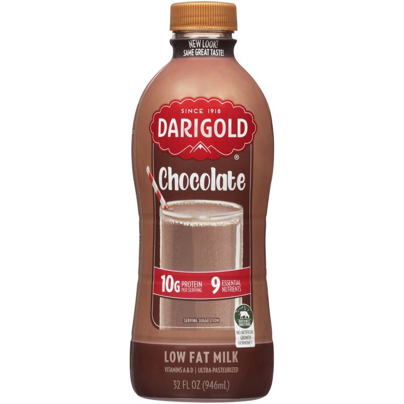 Darigold 1% Chocolate Milk - 32 fl oz, 1 of 2