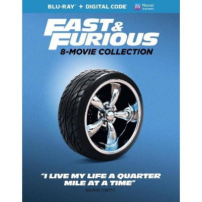 Fast & Furious: 8-Movie Collection (Blu-ray)(2021)