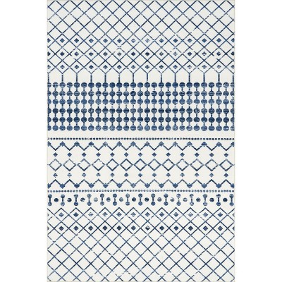nuLOOM Moroccan Blythe SpinClean Machine Washable Stain-Resistant Area Rug