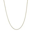 Black Bow Jewelry 1mm 10k Yellow Gold Classic Box Chain Necklace - 3 of 4