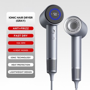 Evo Bytes Anion Hair Dryer with Neutral Appearance, 110,000 RPM High-Speed Motor, Constant Temperature for Hair Protection - 1 of 2