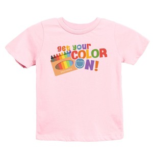 The Juniper Shop SmileyWorld Get Your Color On! Youth Short Sleeve Tee - 1 of 4