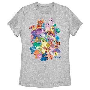 Women's Lilo & Stitch Experiment Compilation T-Shirt - 1 of 4