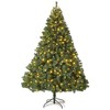Premium Spruce Artificial Holiday Christmas Tree for Home, Office, Party Decoration w/ 1,450 Branch Tips, Easy Assembly, Metal Hinges & Foldable Base - 3 of 4