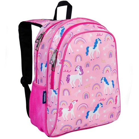 Kids Unicorn Backpack For Girls Rainbow School Bag