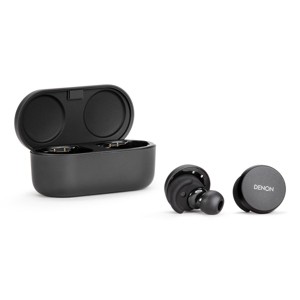 Denon PerL True Wireless Earbuds with Active Noise Cancellation & Adaptive Acoustic Technology (Black) - 1 of 4