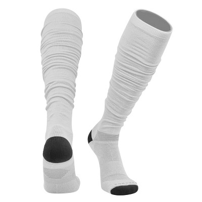Pear Sox SCRUNCH Knee High Long Performance Socks - White