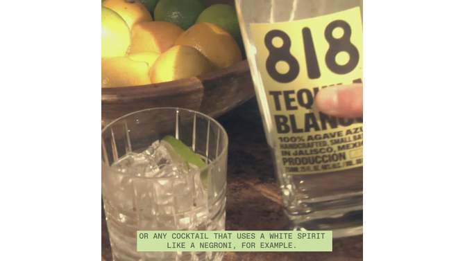 818 Blanco Tequila - 750ml Bottle, 2 of 7, play video