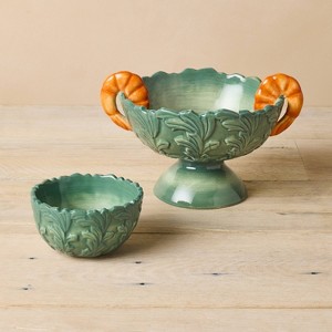 John Derian for Target Stoneware 2pc Shrimp Cocktail Bowl Set - 1 of 3