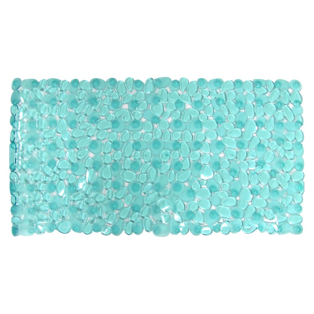 Photos - Other Bathroom Accessories Pebble Bath Mat Blue - Room Essentials™