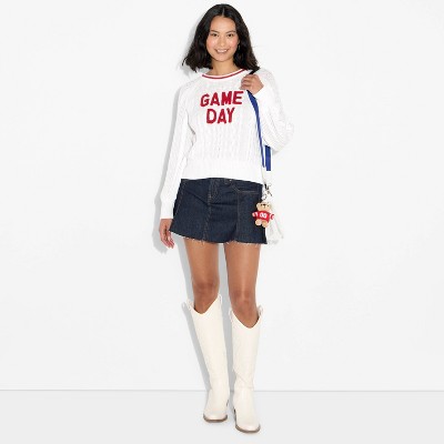 Women's Game Day Pullover Sweater - Wild Fable™