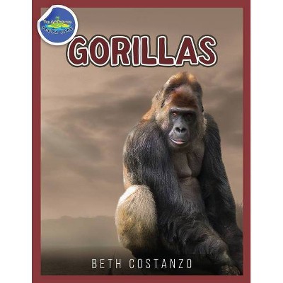 Gorilla Activity Workbook ages 4-8 - by  Beth Costanzo (Paperback)