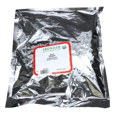 Frontier Co-Op Cloves Organic Whole Hand Select - 1 lb