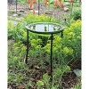 3" Reflective Crackle Glass Birdbath Bowl - Achla Designs - 3 of 3