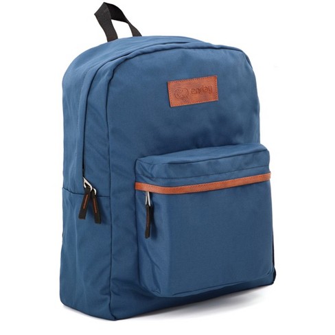 Enday School Backpack Navy Blue