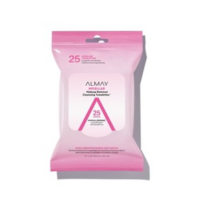 Almay Micellar Makeup Remover Cleansing Towelettes - 25ct - 1 of 4