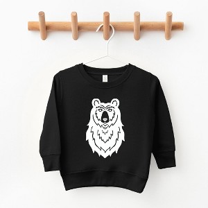 The Juniper Shop Bear Head Toddler Graphic Sweatshirt - 1 of 2