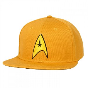 Adult Star Trek Delta Insignia Flat Bill Snapback Hat - 1 of 4