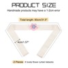 Unique Bargains Cute Flower Fashion Elegant Design Handmade Curtain Tiebacks 2 Pcs - 2 of 4