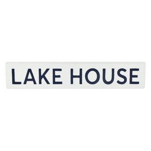 Cheung's Roven Horizontal Lake House Sign Off White - 1 of 4