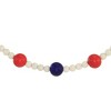 Transpac 53.0 Inch Red White Blue Bead Garland Patriotic Garland , Usa Americana (1PC) - 2 of 3