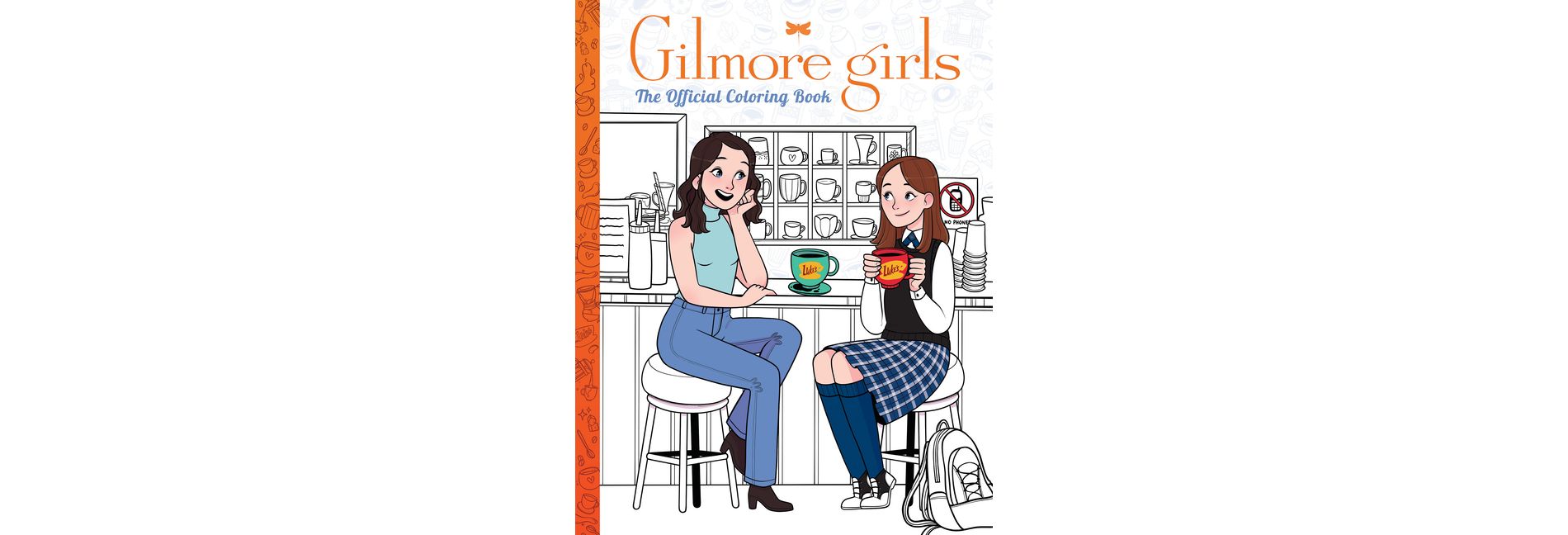 The Gilmore Girls: The Official Coloring Book - by Luna Valentine (Paperback)