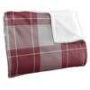 University Of Northwestern Ohio Campus Plaid Spirit Silky Touch Super Soft Throw Blanket 50x60 - 3 of 4