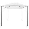 vidaXL Gazebo 9.8'x9.8'x9.5' White 0.6 oz/ftÂ² - 2 of 4