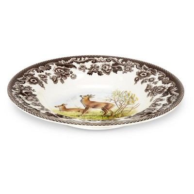 Spode Woodland Soup Plate - Perfect for Thanksgiving