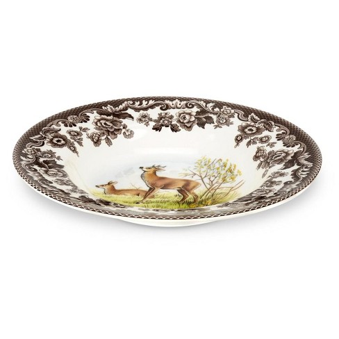 Spode Woodland Soup Plate - Perfect for Thanksgiving - image 1 of 3