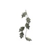Storied Home Faux Leaf Garland with Glitter in Ice Finish, Mint Color - 2 of 4