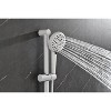 PAGED Full Body Shower System Rain Shower Head with Slide Bar, Bodysprays and Shower Arm for Bathroom, Restroom, White - 3 of 4