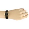 Peugeot Women's Classic Easy Read Black Watch with Black Leather Strap - 3 of 4