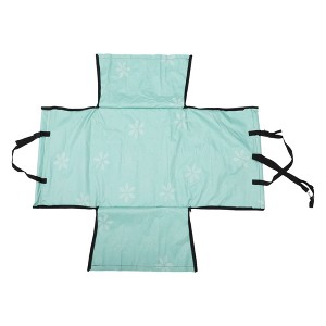 Unique Bargains Flower Pattern Pet's Car Seat Cover Blue 1 Pc - 1 of 4