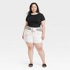 Women's Short Sleeve Ribbed T-Shirt - A New Day™ - 3 of 3