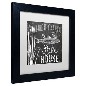 Trademark Fine Art -Color Bakery 'Lake House I' Matted Framed Art - 1 of 4