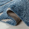 Florida Shag SG455 Power Loomed Area Rug  - Safavieh - 4 of 4
