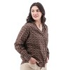 Aventura Clothing Women's Fleur de lis Top - 4 of 4