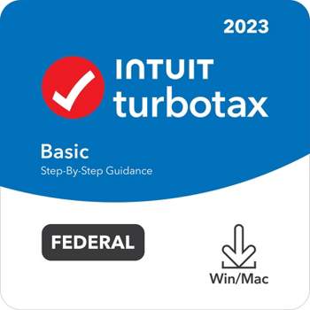 TurboTax Basic 2023 Federal Only + E-file