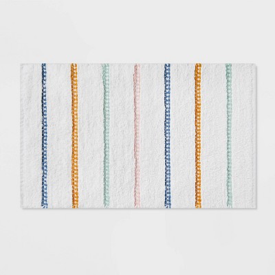 Pillowfort Stripe Bath Rug | Target
