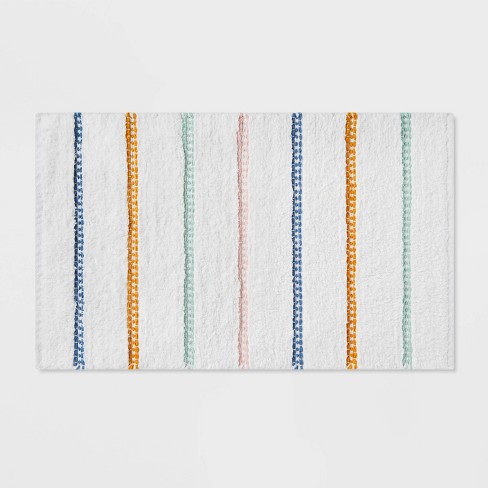 Striped Kids' Bath Rug - Pillowfort™ : Target