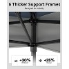 Canopy Tent Pop Up Gazebo Tent Setupwith 4 Sand Bags for Backyard Garden Patio,Mosquito Netting & Height Adjustable - 3 of 4