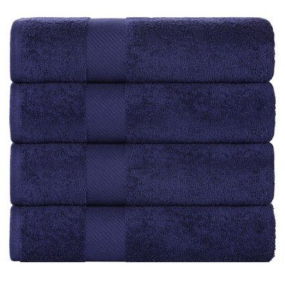 Modern Solid Classic Luxury Egyptian Cotton Towel Set by Blue Nile Mills