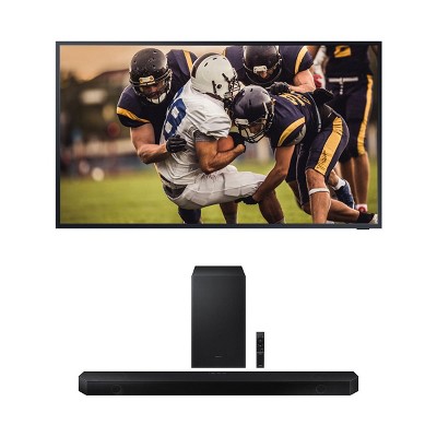 Samsung QN55LST7TA 55" The Terrace QLED 4K UHD Outdoor Smart TV with HW-Q700B 3.1.2ch Soundbar with Wireless Dolby Atmos/DTS:X (2022)